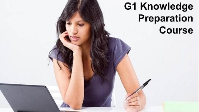 G1 Knowledge (Written) Test Preparation Course