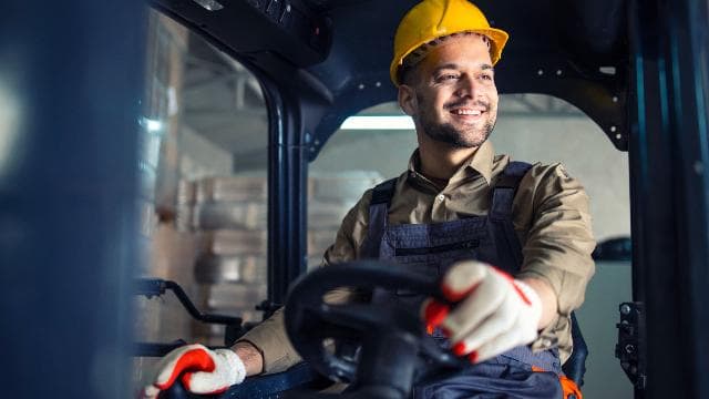 Sit-Down Counterbalanced Forklift Safety